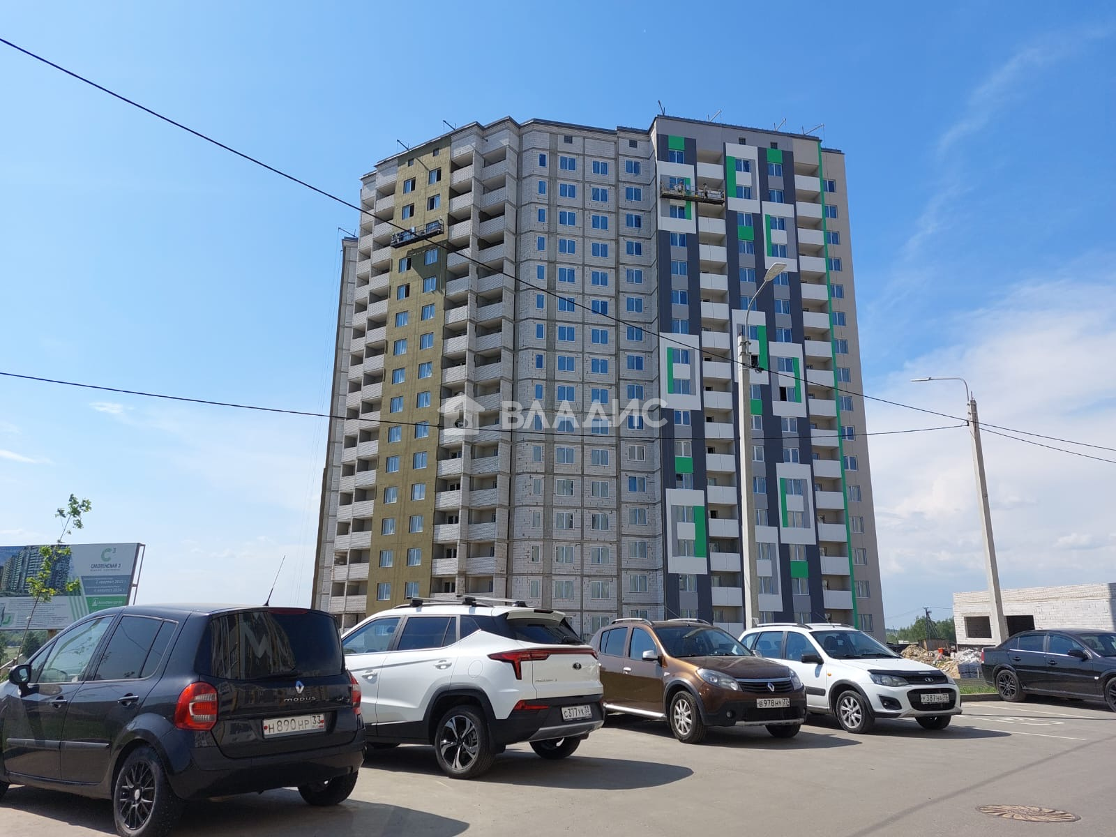 2-комнатная квартира, Владимир, Смоленская улица, д.3 #939063