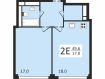 2-комнатные квартиры. Фото 16