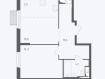 2-комнатная квартира, улица Стрельбище Динамо, 10. Фото 33