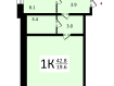 1-комнатная квартира, улица Нижняя Дуброва, 9. Фото 2