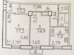 2-комнатная квартира, улица Сибиряков-Гвардейцев, 9. Фото 30