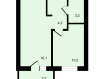 1-комнатная квартира, улица Тургеневское Шоссе, 33/3к20. Фото 16