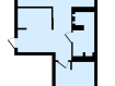 2-комнатная квартира, Российская улица, 267к2. Фото 15