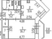 1-комнатная квартира, Белградская улица, 26к9. Фото 4