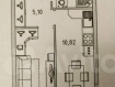 1-комнатная квартира, улица Зубковой, 18к11. Фото 12