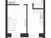 1-комнатная квартира, Литейная улица, 95. Фото 7