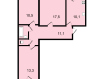 3-комнатная квартира, улица Энергетиков, 6. Фото 35