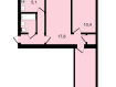 3-комнатная квартира, улица Завадского, 11А. Фото 19