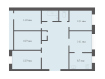 5-комнатная квартира, Молодёжная улица, 21к2. Фото 23