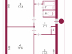 3-комнатная квартира, улица 20-я Линия, 55А. Фото 18