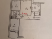 3-комнатная квартира, улица Алексеева, 22. Фото 17