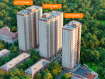 2-комнатная квартира, Студенческая улица, 8с2. Фото 4