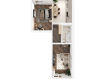 2-комнатная квартира, Мысхакское шоссе, 59Д. Фото 20