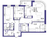 3-комнатная квартира, Быстрецкая улица, 10к1. Фото 24