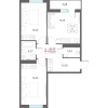 2-комнатная квартира, микрорайон 7А, 29. Фото 1