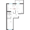 2-комнатная квартира, микрорайон 7А, 29. Фото 1