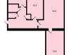 3-комнатная квартира, Добросельская улица, 195Б. Фото 23