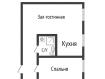 2-комнатная квартира, переулок МОПРа, 2. Фото 14