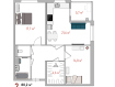 2-комнатная квартира, микрорайон Мегаполис-Парк, 17к3. Фото 31