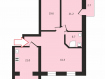 3-комнатная квартира, улица Мира, 22А. Фото 4